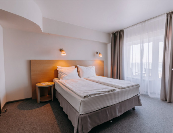 Студия двухкомнатная вид на море с душевой кабиной - Отель «Анапа-Океан»