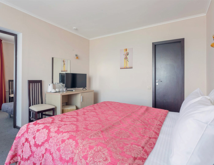 Студия двухкомнатная вид на море с ванной - Отель «Анапа-Океан»